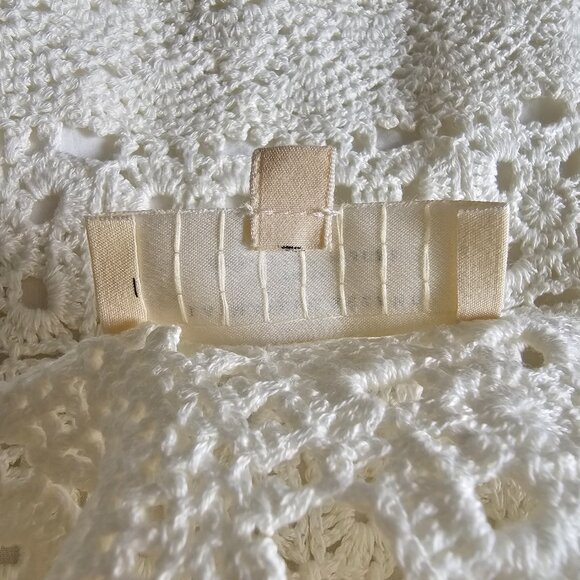 Sezane Robe Florine Écru. - Size XS - Picture 9 of 12